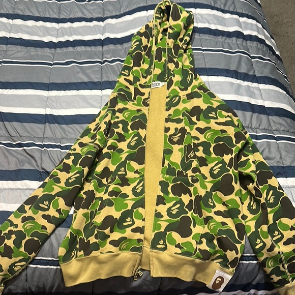 A Bathing Ape Giant ABC Zip Hoodie